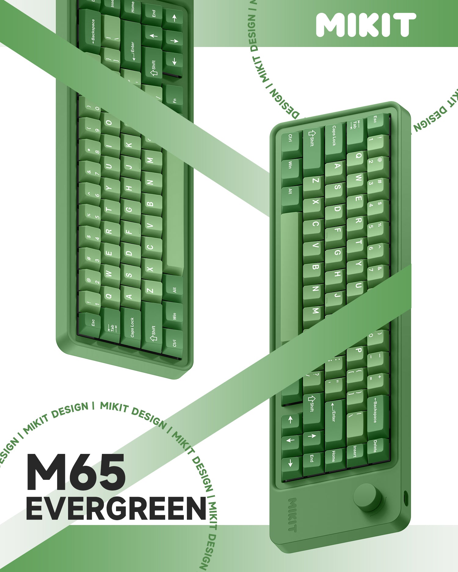 M65 Evergreen Gasket Mounted Mechanical Keyboard