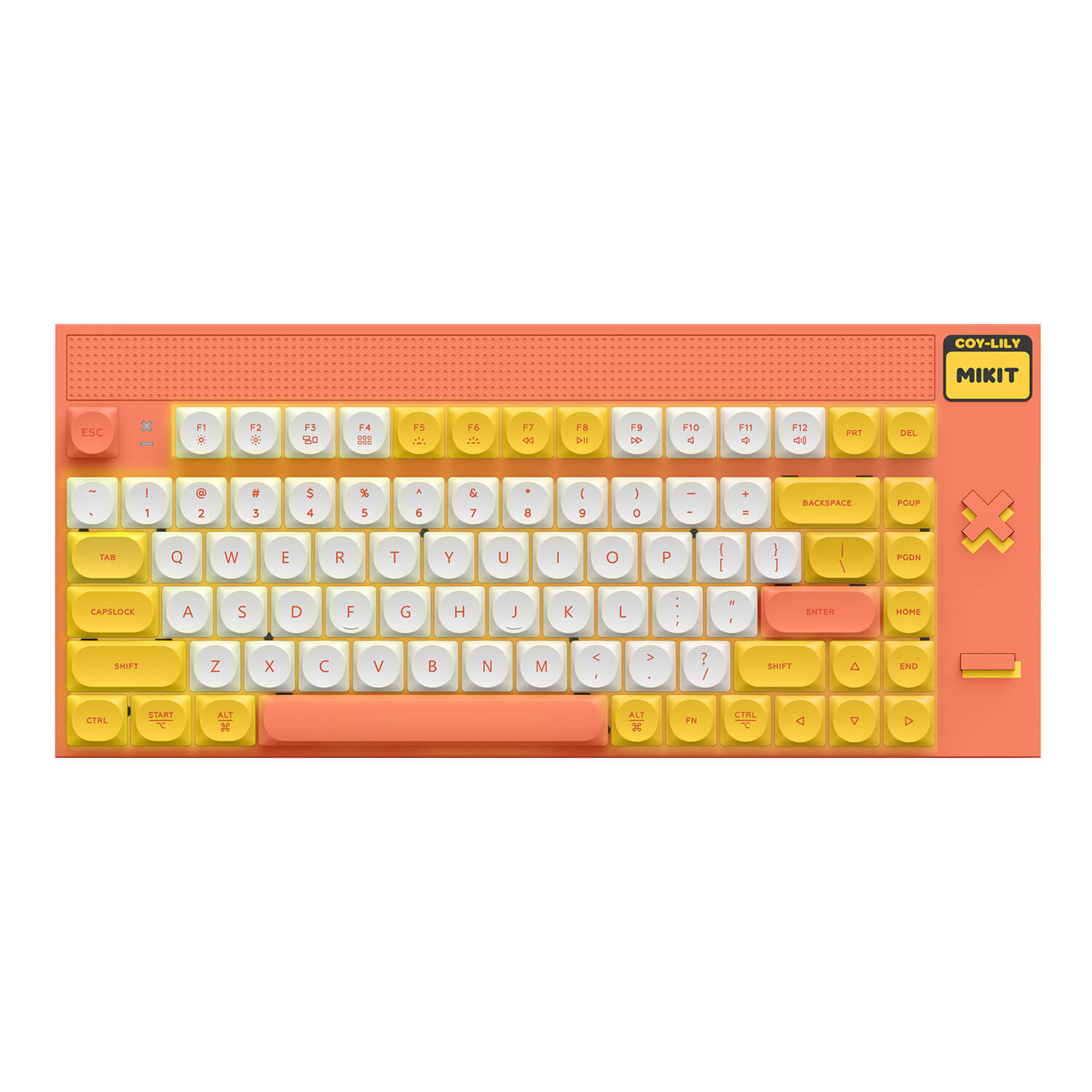 CL80 Marmalade Low Profile Keyboard