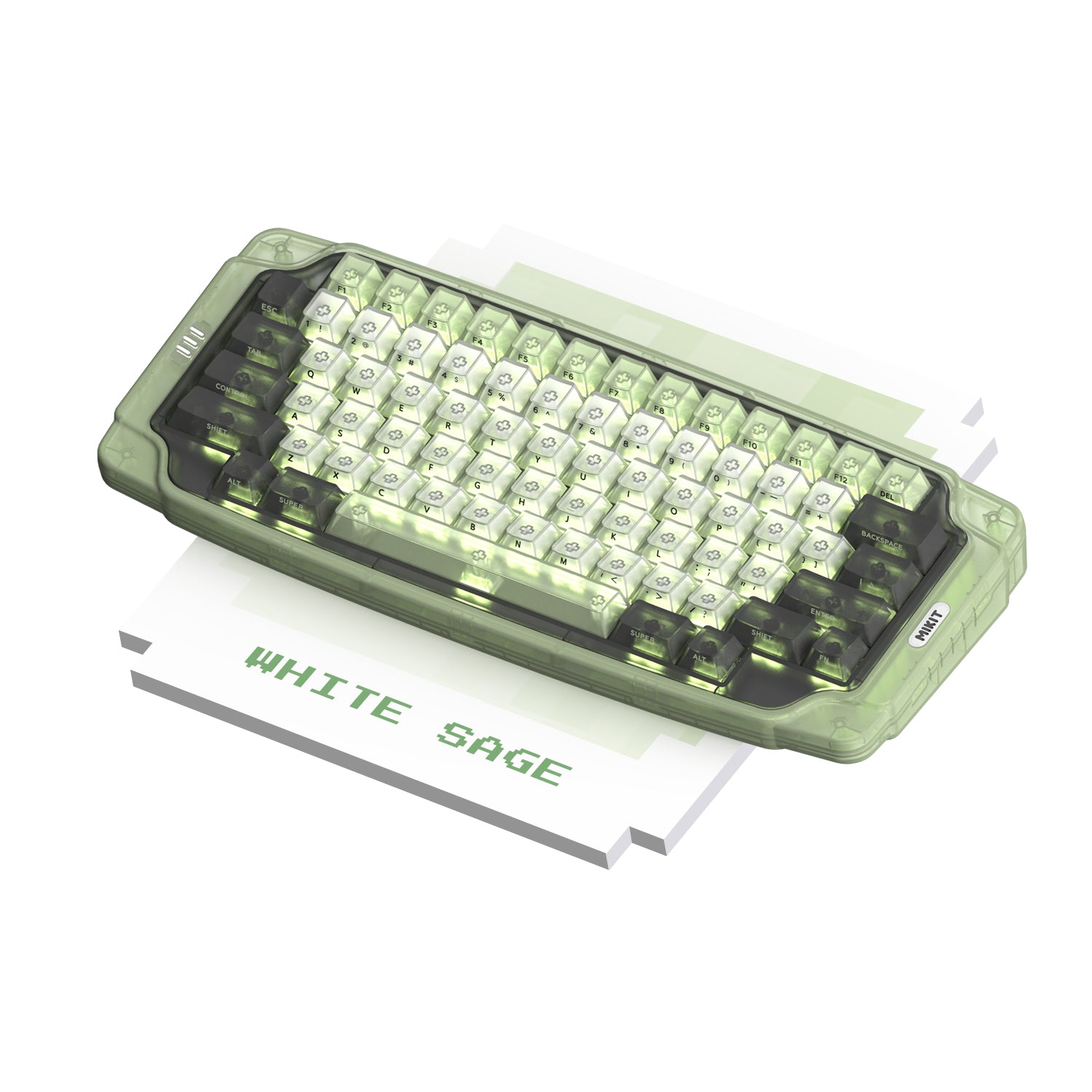 MIKIT MK72 WHITE SAGE KEYBOARD #Color_White Sage