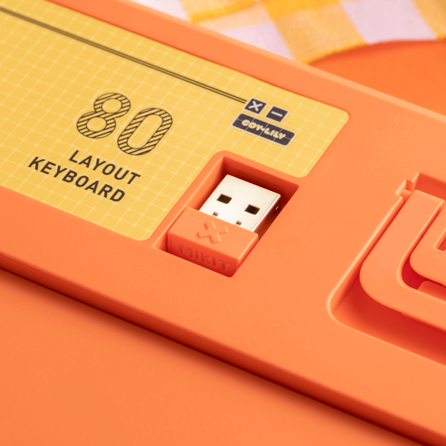 Bàn Phím Cơ Mikit CL80 Marmalade RGB