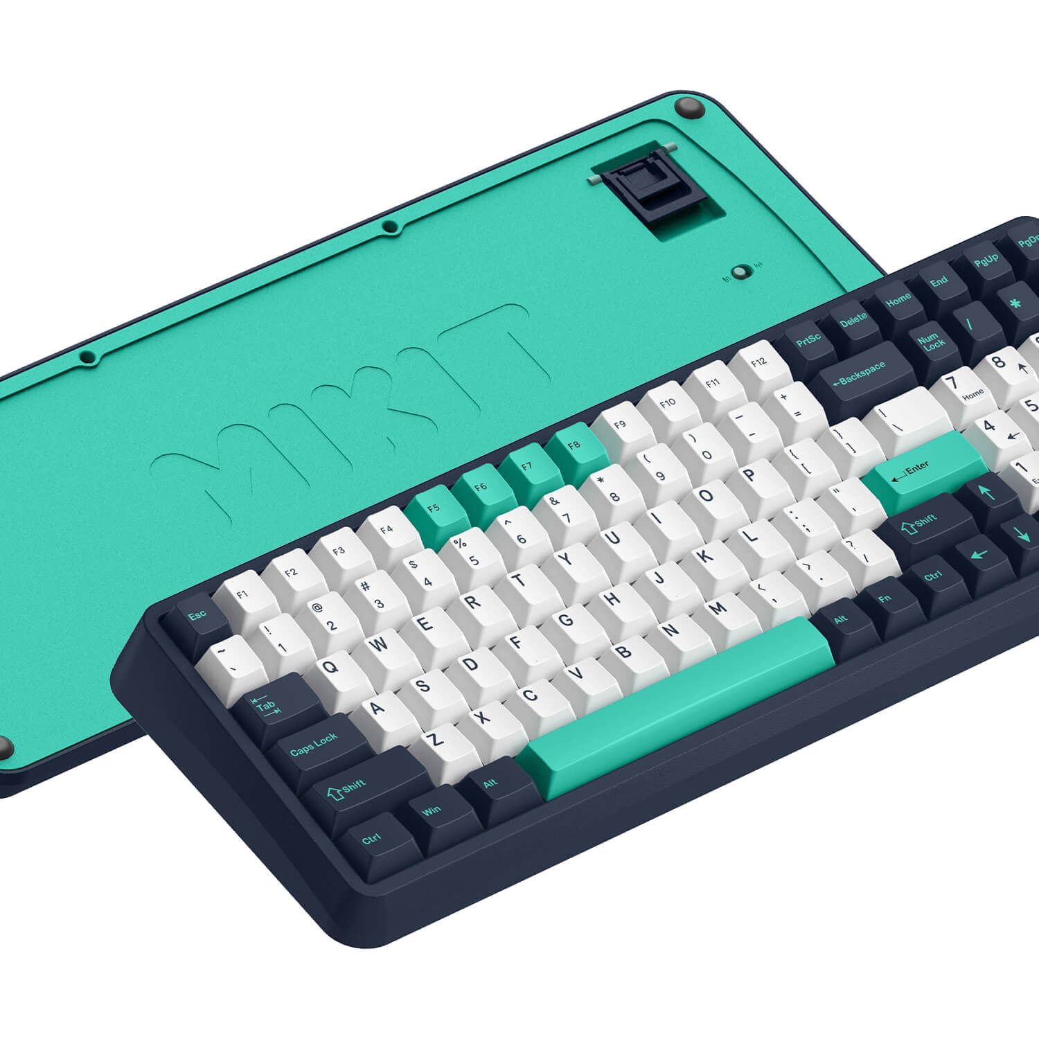 ergonomic keyboard Double-shot PBT keycaps