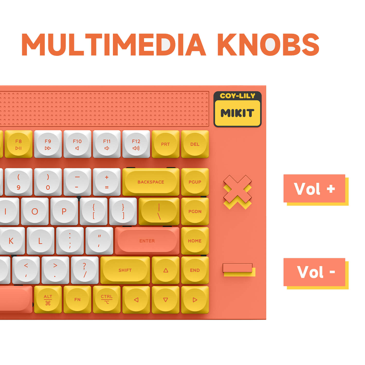 CL80 Marmalade Low Profile Keyboard